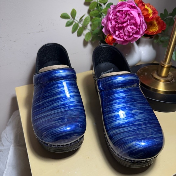Dansko Blue Professional Clogs - Picture 12 of 13